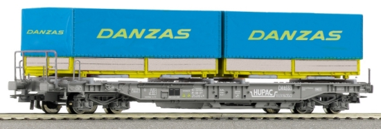 Container Carrier HUPAC DANZAS<br /><a href='images/pictures/Roco/66616.jpg' target='_blank'>Full size image</a>